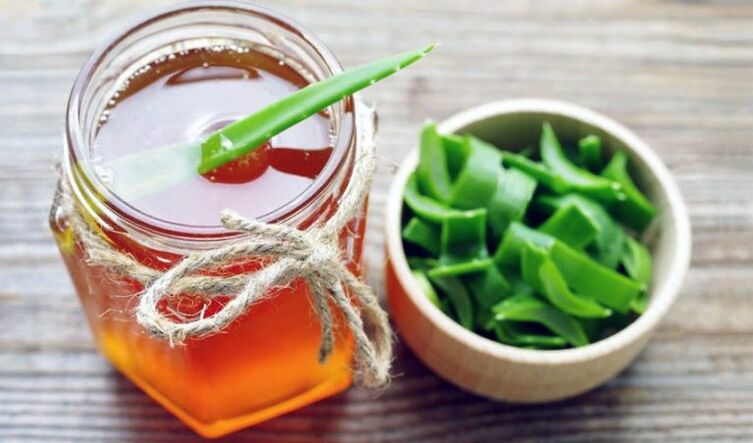 honey with aloe juice in the treatment of cervical osteochondrosis